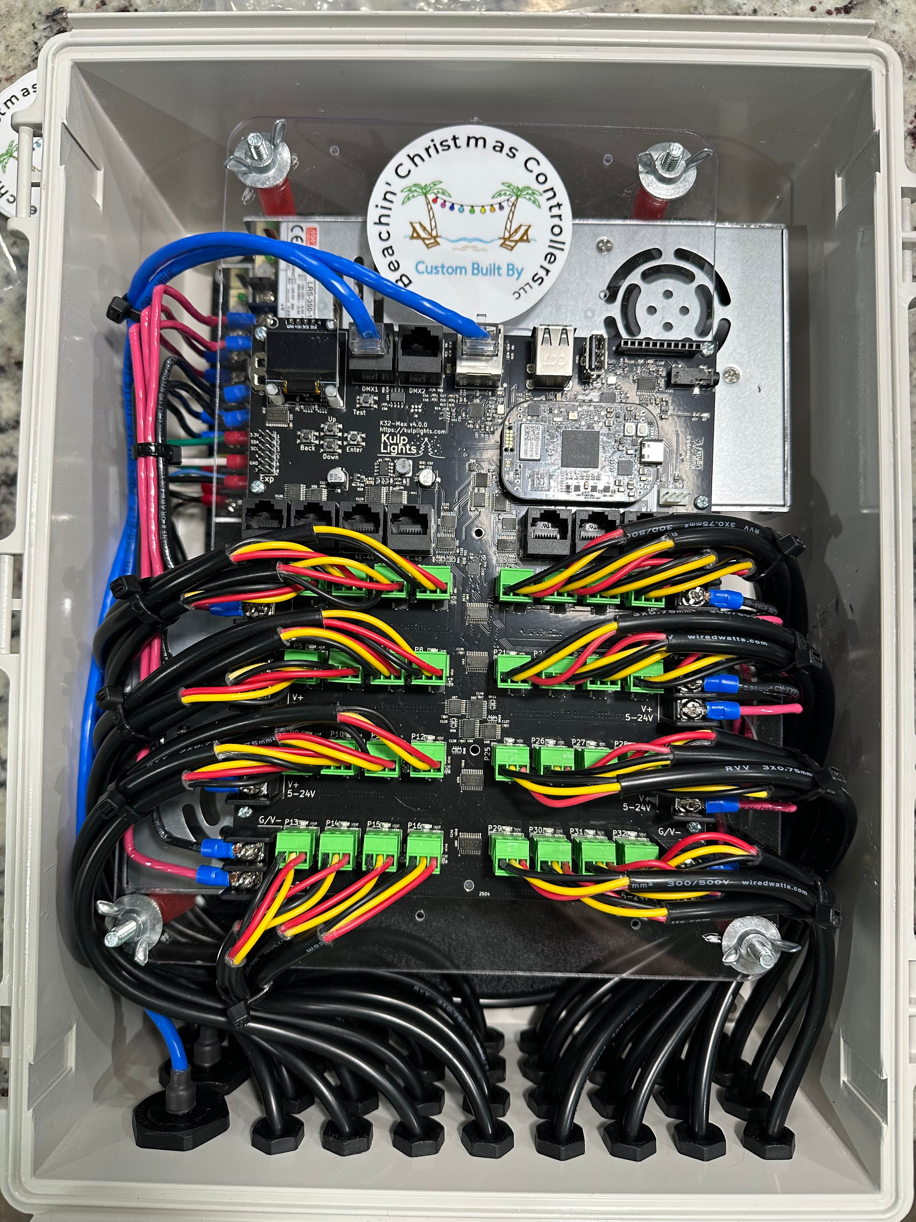 Kulp K32 Max in BUD Enclosure – Beachin Christmas Controllers