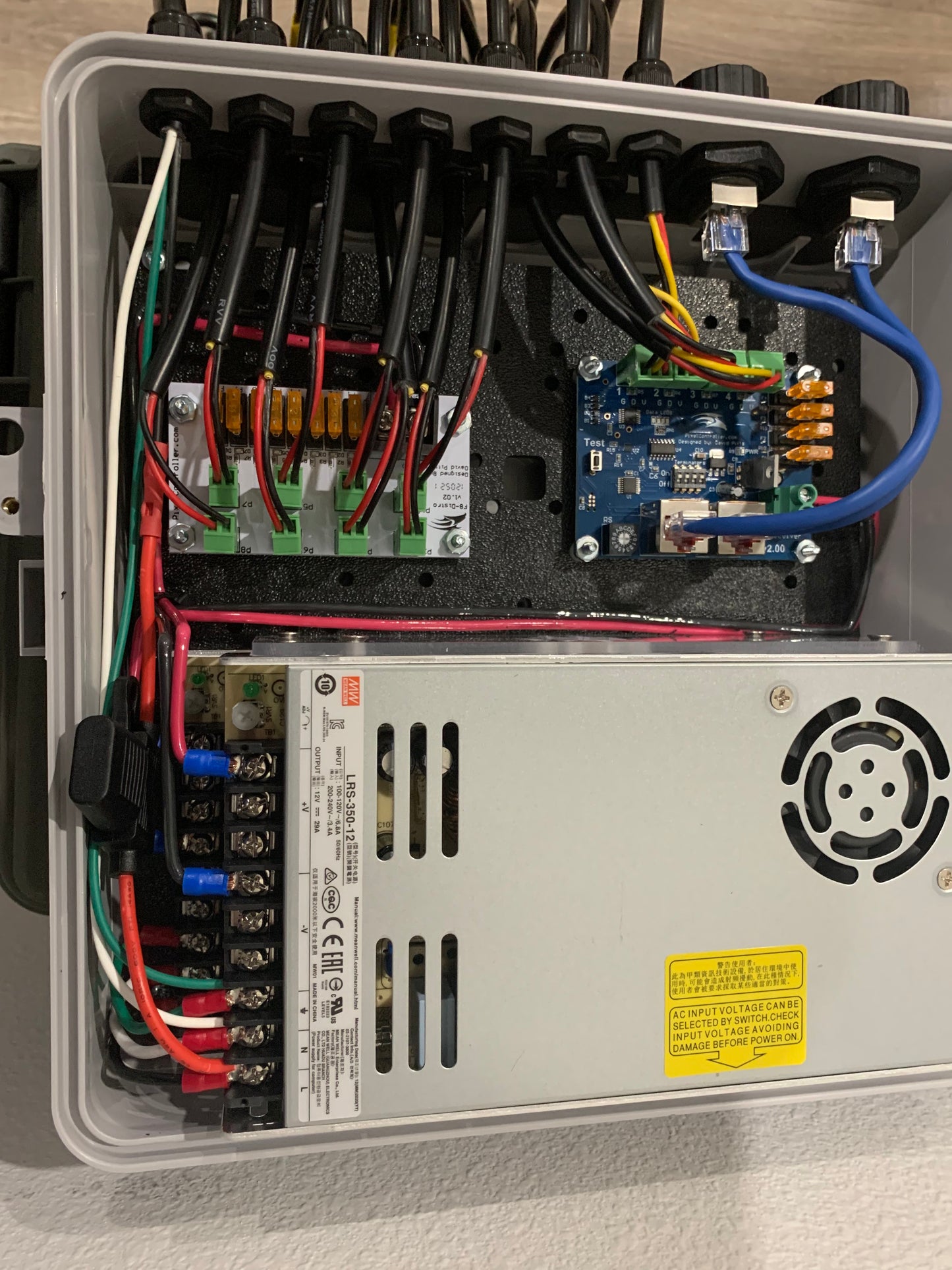 Power Injection in Standard Enclosure